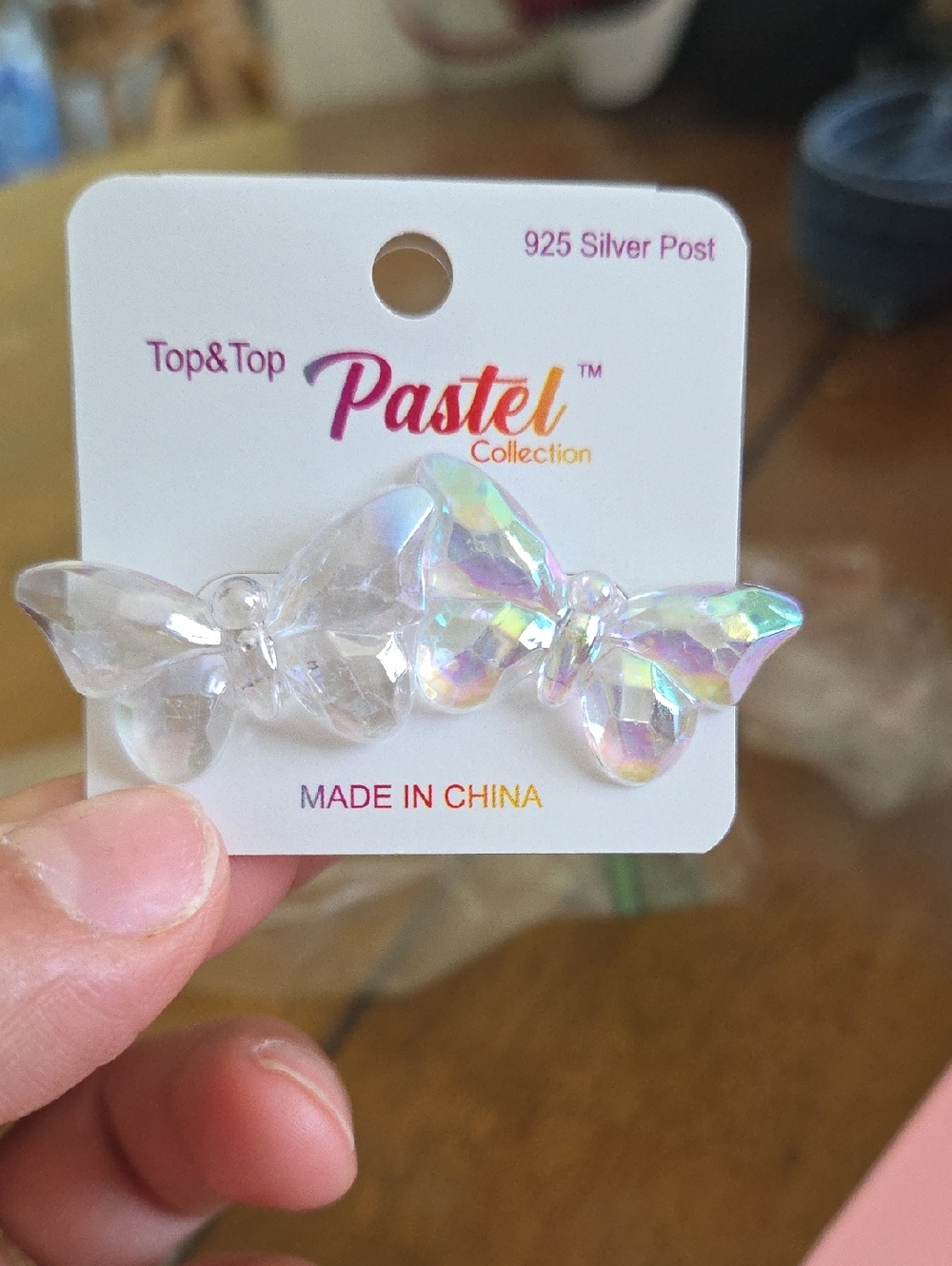 Pastel Collection Iridescent  Earrings